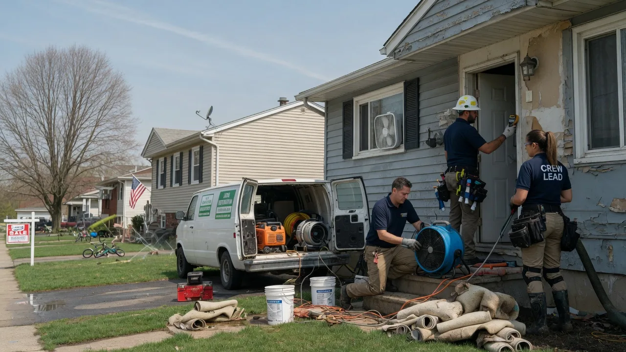 Flood Cleanup in Chesterton, IN near me