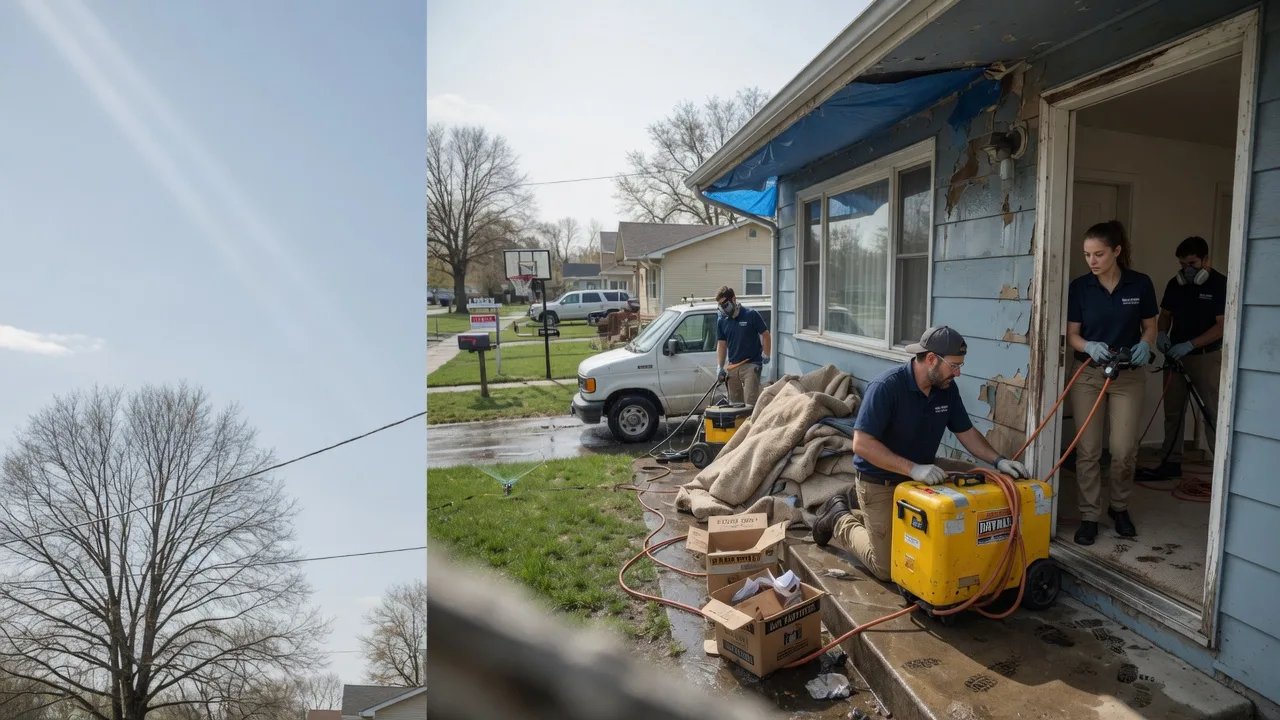 Basement Flood Cleanup in Chesterton, IN near me